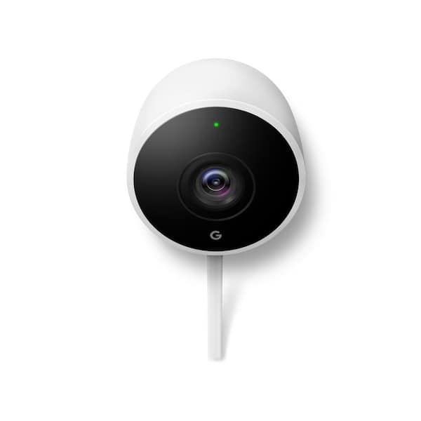 Google Nest Cam Outdoor - 1080p Wired Smart Home Security Camera