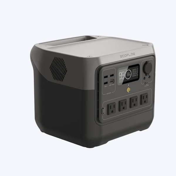 EcoFlow 800W Output/1600W Peak Push-Button Start Battery Generator