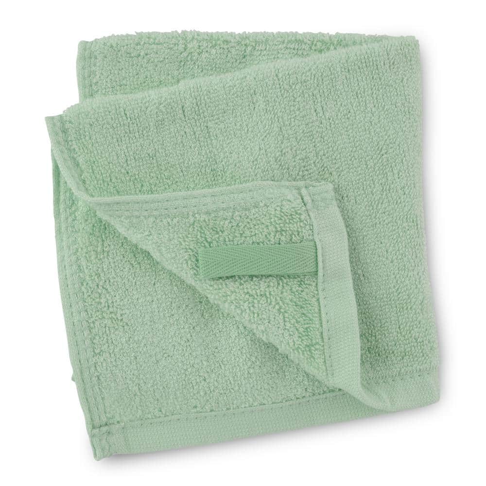 Brondell Bamboo Reusable Bidet Dry Towels In Green, Pack of 6 BR