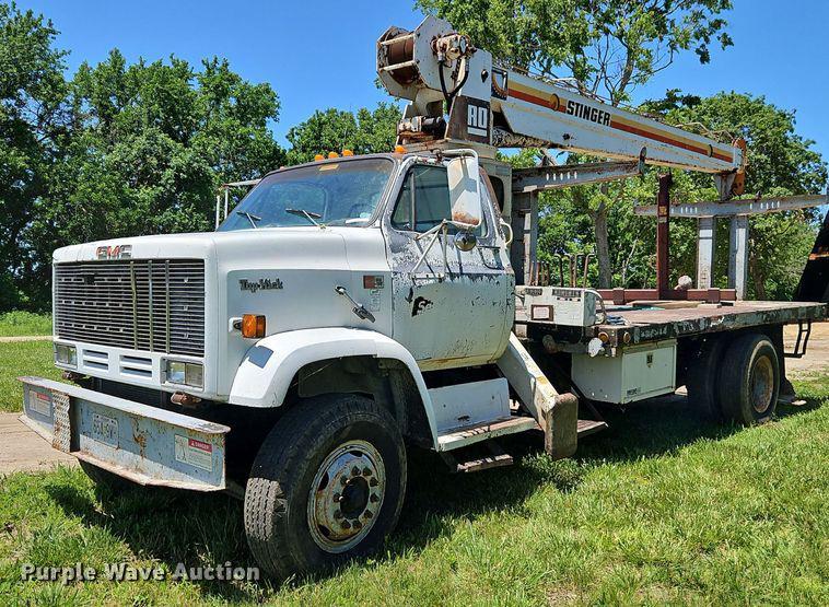 SOLD - 1990 GMC Topkick 7000 Lot No. EI3891 Other Equipment with