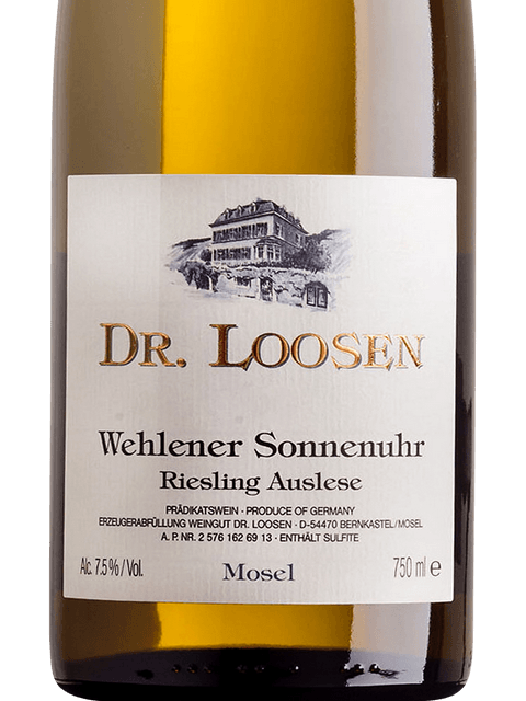 Dr. Loosen Riesling Auslese Wehlener Sonnenuhr | Vivino English