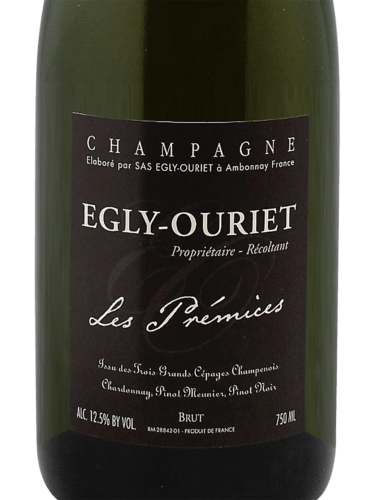 Egly-Ouriet Les Prémices Brut Champagne Grand Cru 'Ambonnay