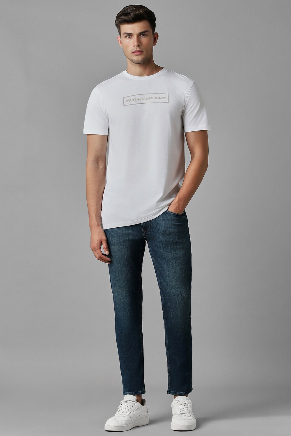 LIFEMANIA LM SERIES S/S TEE（NAVY） LM SERIES S⁄S TEE（NAVY）