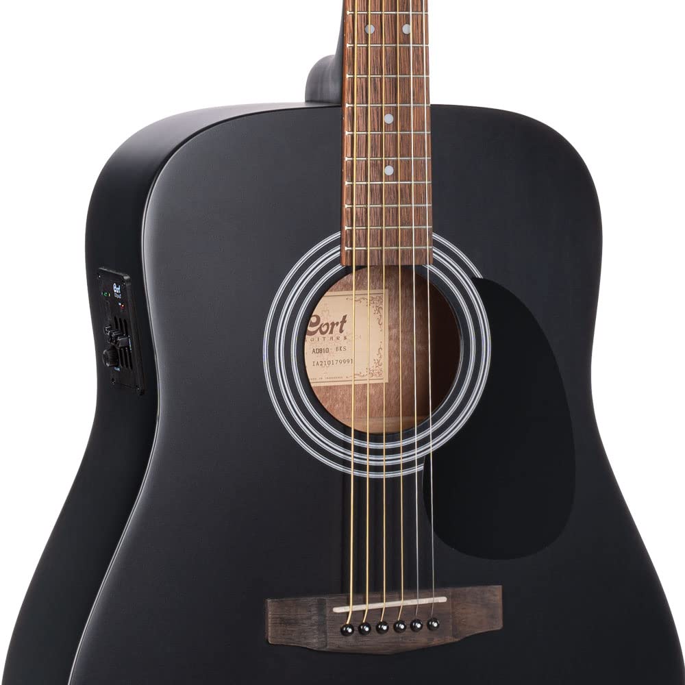 CORT AD810 OPB/マットブラック Cort AD810 - black satin Folk guitar
