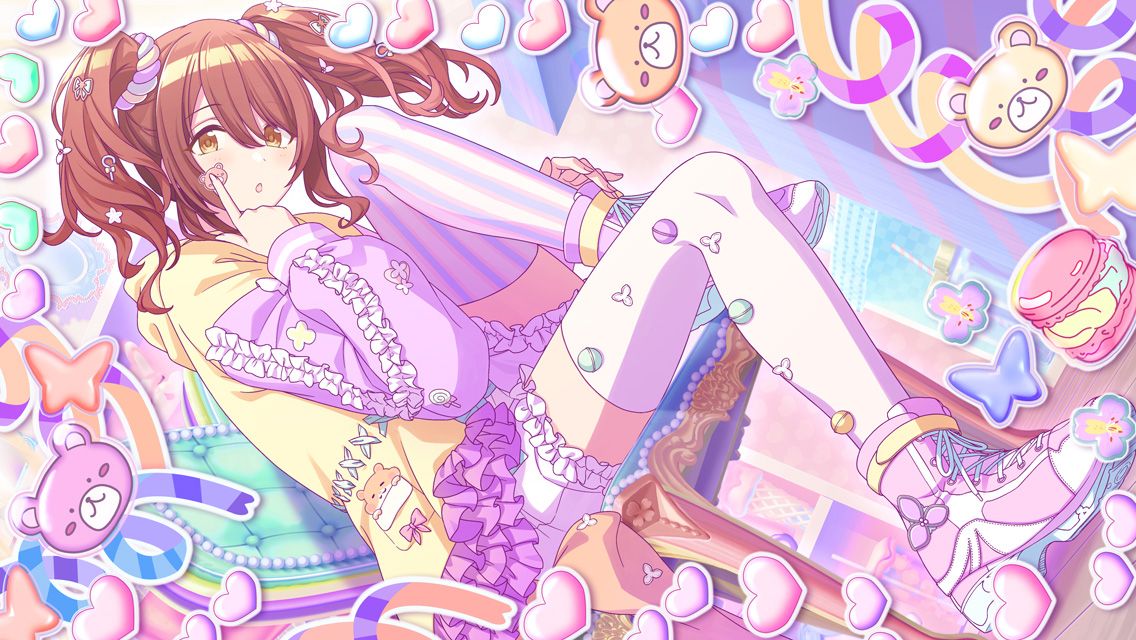 FAMくじ シャニマス S-2 大崎甜花 サイン入り等身大パネル FAMくじ