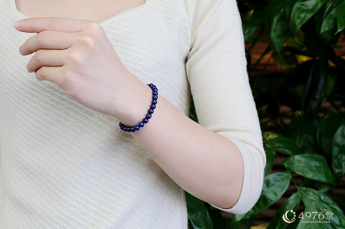 ラピスラズリ ブレスレット 6mm ｜ 天然石通販の4976堂