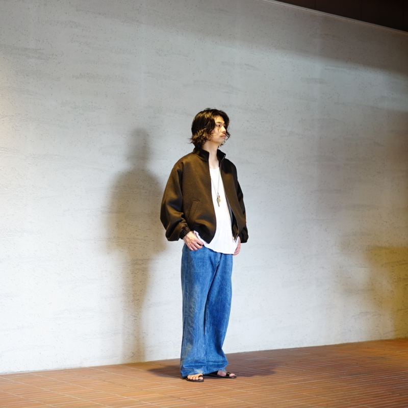 AURALEE(オーラリー) 25AW Collectionの新作、Baby Camel Flannel Zip