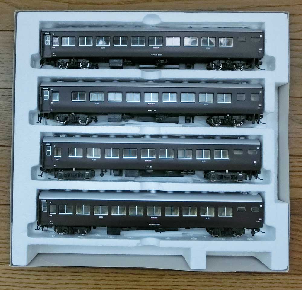 新品未使用TOMIX トミックス HO-521ナハネフ10（茶） 客車 HO（16番