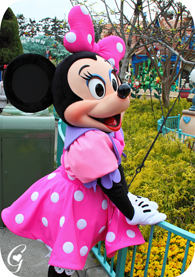 トゥーンタウン ミニー カウントダウン 2010 ポスター 期間限定運行中