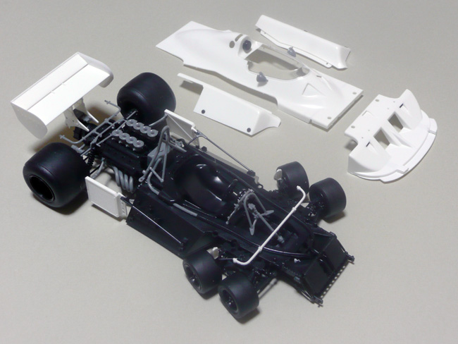 初版品 フジミ 1/20 タイレルP34/2 ドゥパイエ車 1977年 日本GP 初版品