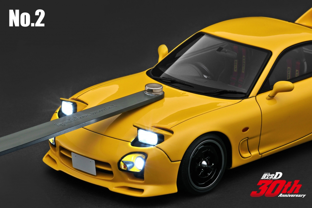 販売予告：2種の新規型『頭文字D』「Mazda Speed A-spec RX-7 (FD3S