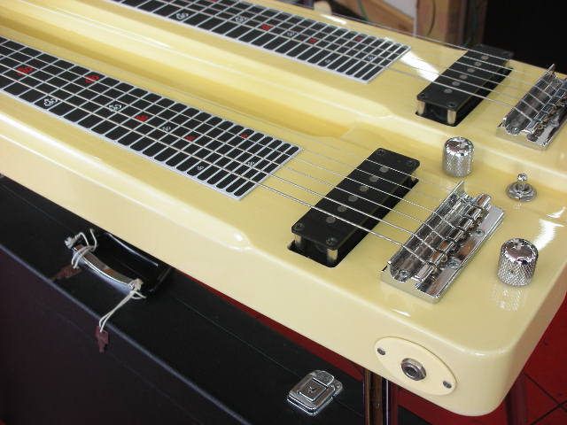 美品」CANOPUS カノウプス8弦スチールギター 4脚 ケース付 美品