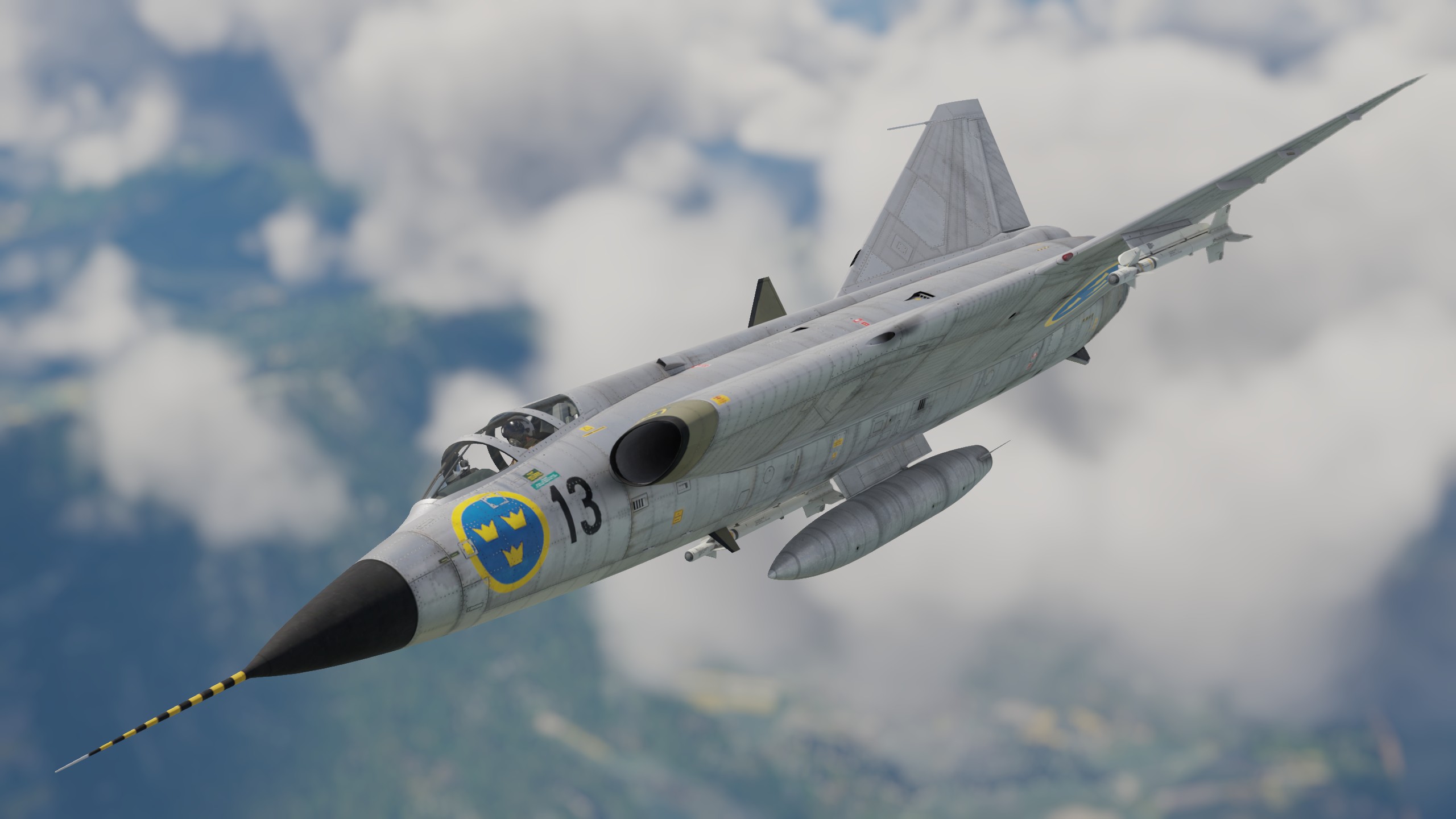 スウェーデン空軍の日：J29D・J35A＆デカール - War Thunder （ウォー