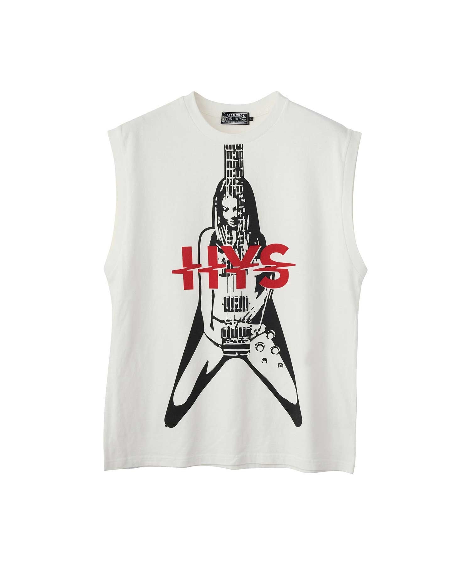 Hysteric Glamour ヒステリックグラマー ノースリーブ シャツ FLYING V