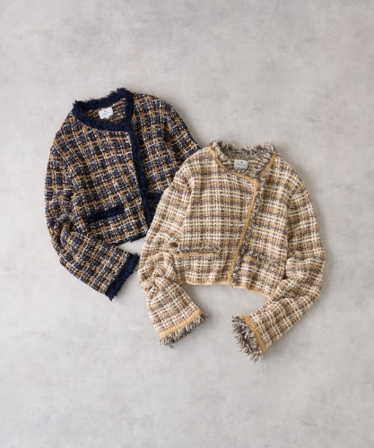 LANVIN en Bleu ニットワッチ カシミヤ ブラウン LANVIN en Bleu