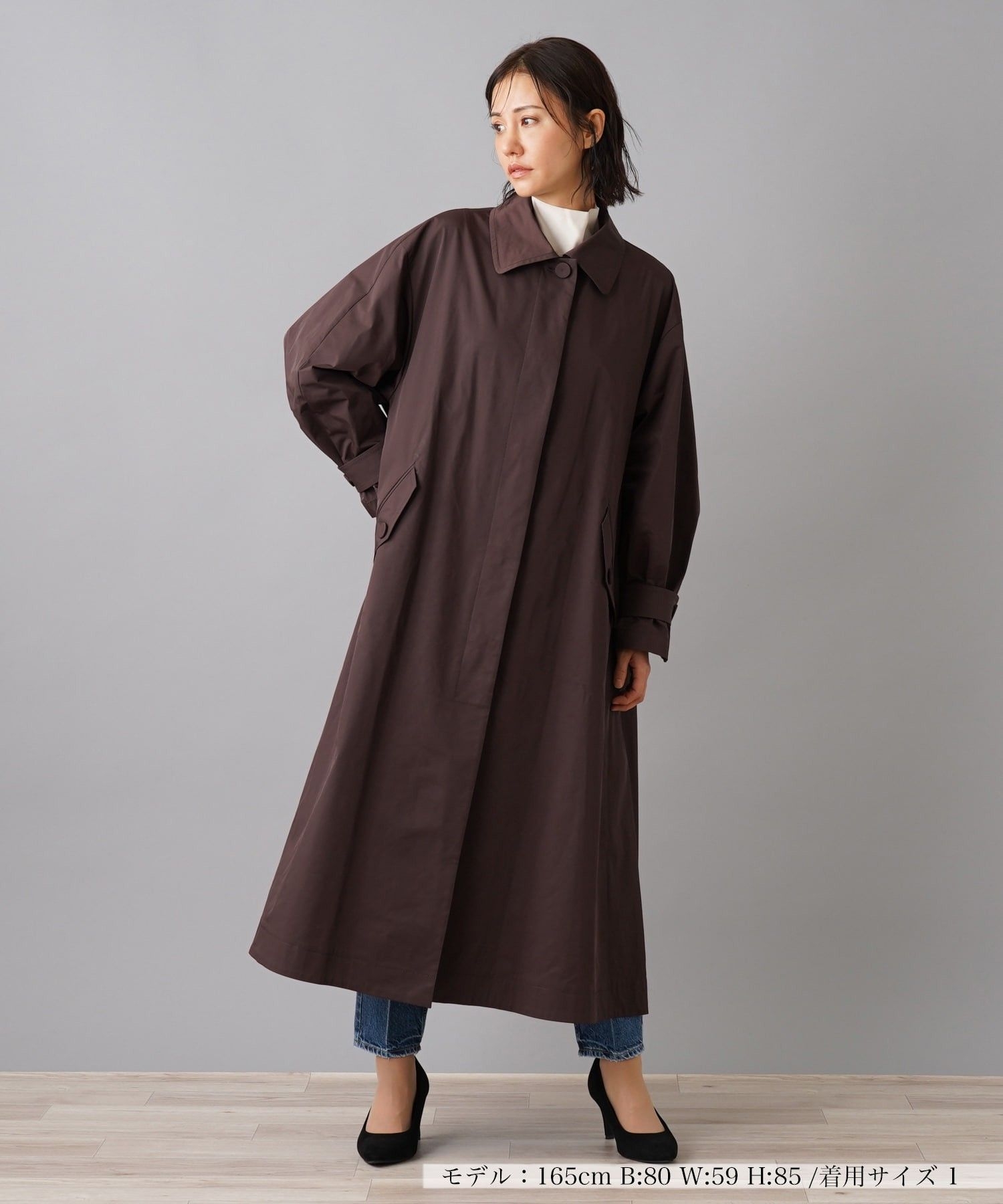 大草直子さん×NEMIKA】ステンカラーコート【NEMIKA】|ネミカ