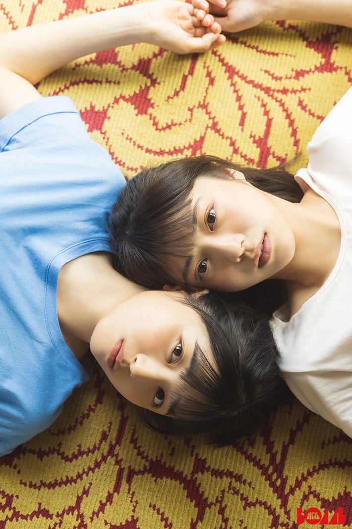 乃木坂46・5期生五百城茉央＆冨里奈央、顔寄せ合ったほんわかショット