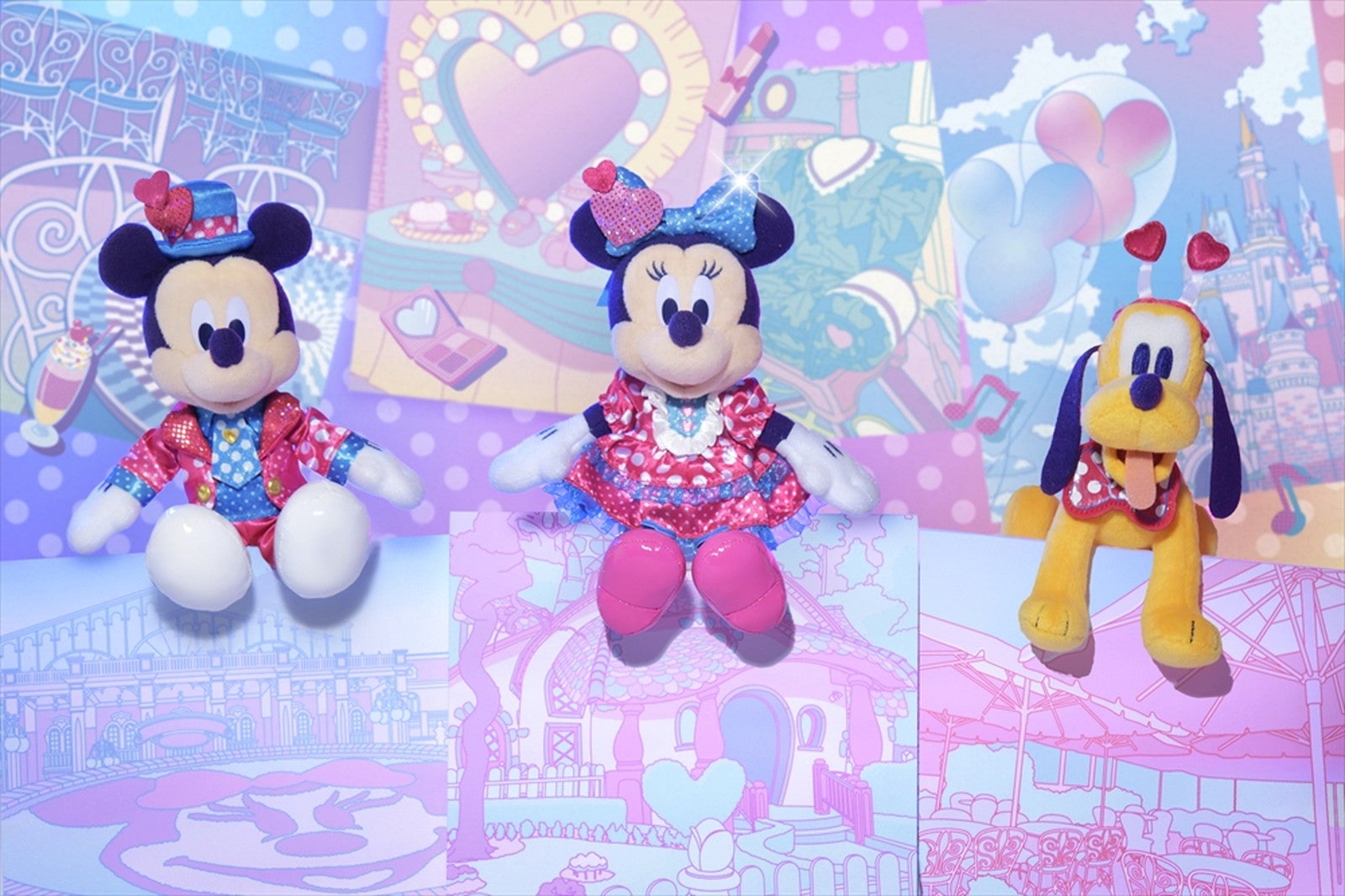 ディズニー パルパルーザ ミニー ぬいぐるみ ディズニーランド