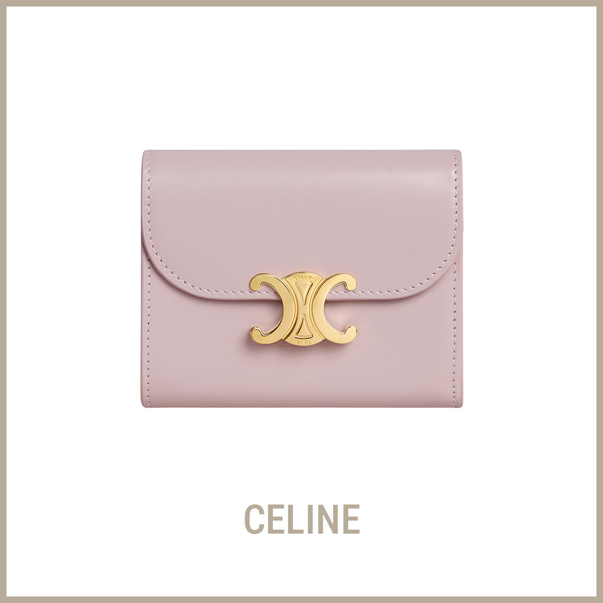 セリーヌ】の財布。心にときめきを運ぶ。大人のピンクウォレットの最適