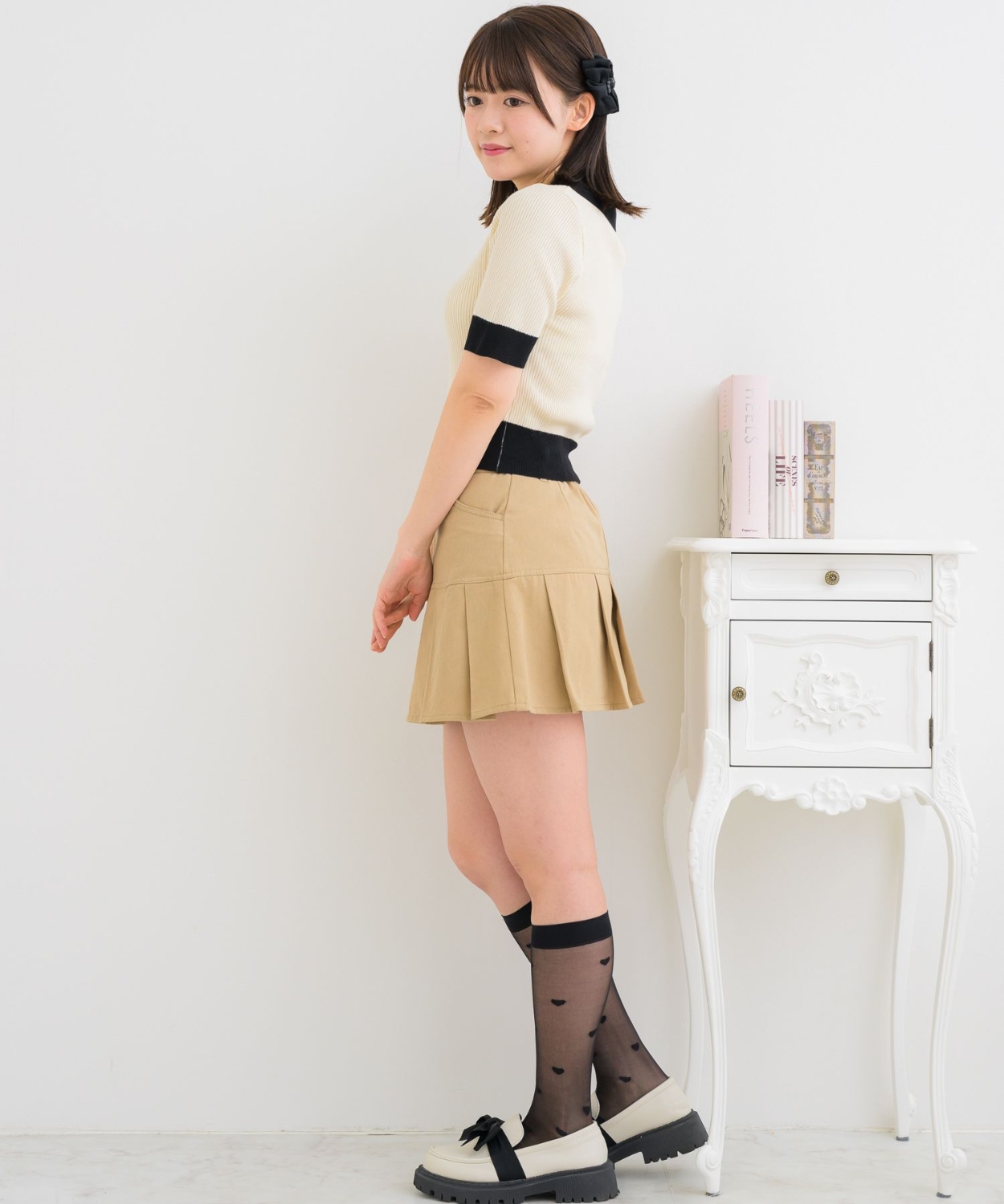 襟ハーフジップNTPO|ems excite | RETRO GIRL ONLINE STORE レトロ