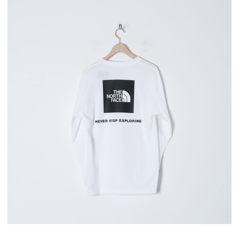 THE NORTH FACE (ザノースフェイス) L/S Back Square Logo Tee