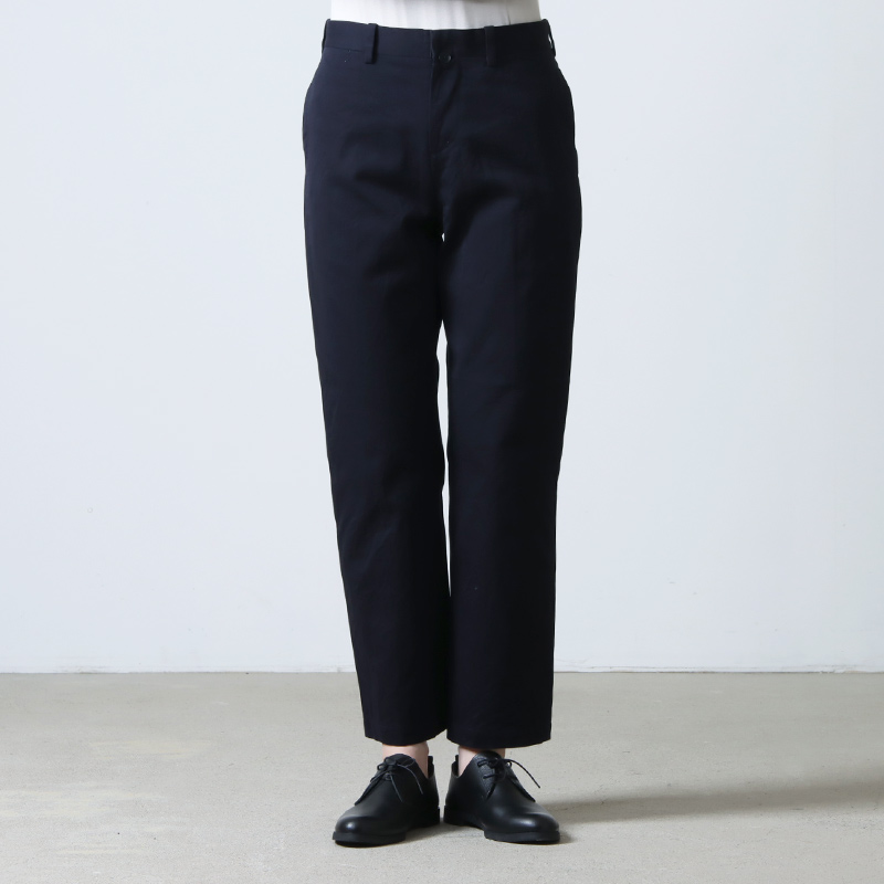 YAECA (ヤエカ) CHINO CLOTH PANTS PIPED / チノクロスパンツパイプド