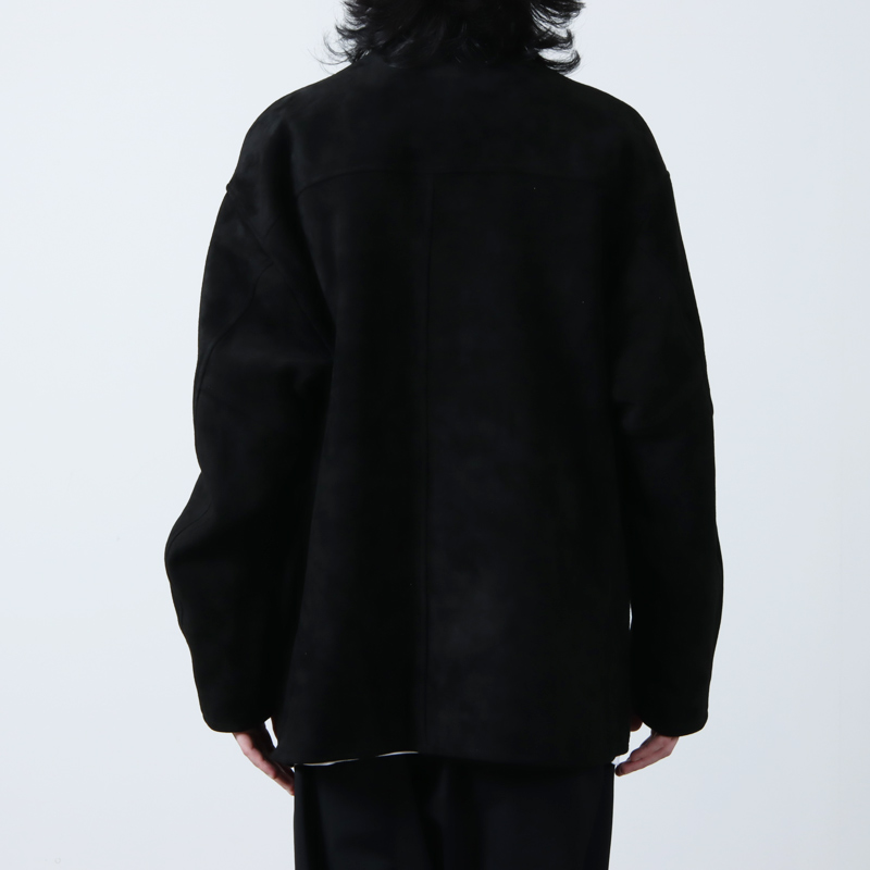 Graphpaper (グラフペーパー) Goat Suede Single Riders Jacket