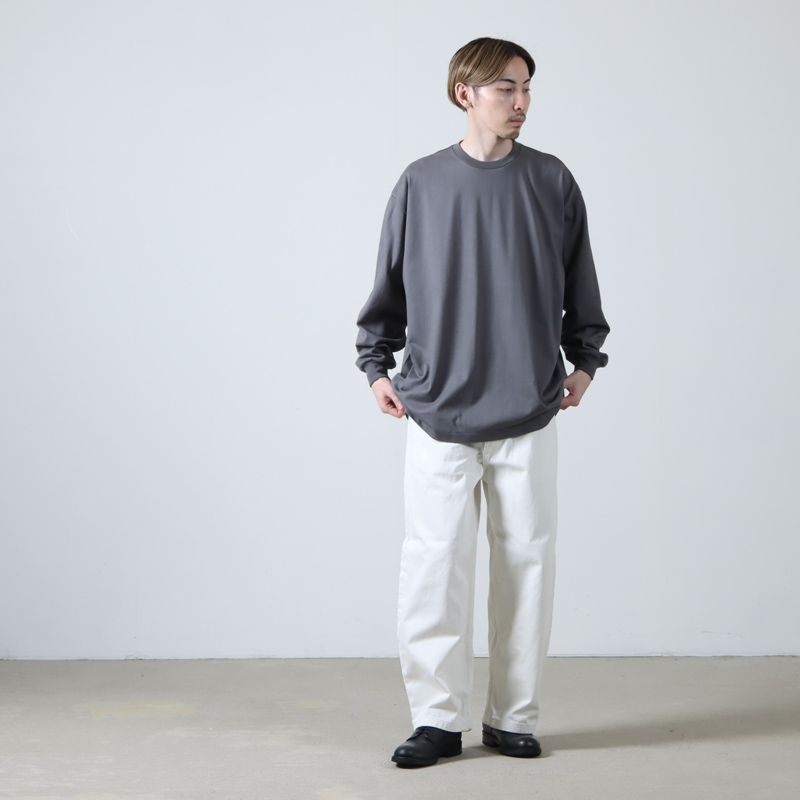 Graphpaper (グラフペーパー) Heavy Weight L/S Oversized Tee