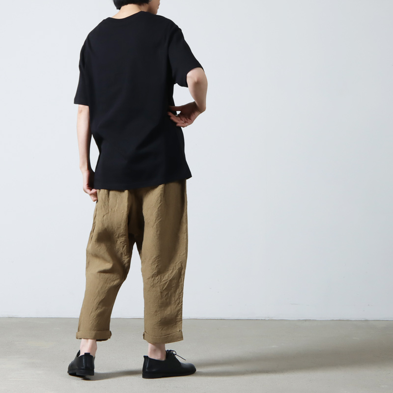 ina (イナ) リネンワッシャーサルエルパンツ