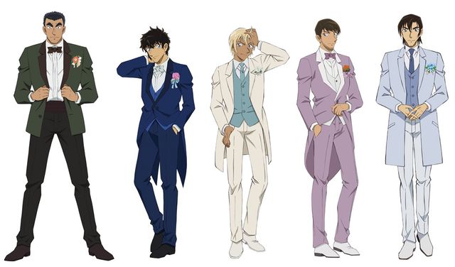 名探偵コナン『ハロウィンの花嫁』警察学校組のタキシード姿！声優