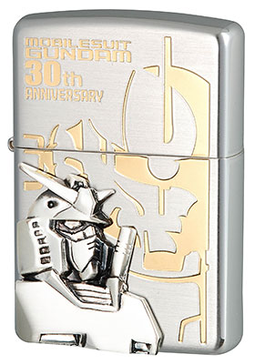 ガンダム ZIPPO 30周年 シャア ザク ゴールド ガンダム ZIPPO 30周年