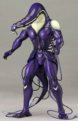 強殖装甲ガイバー エレゲン＆ザンクルス ソフビフィギュア2体入り