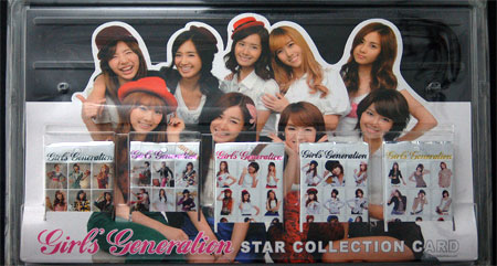 少女時代 スターコレクションカード 新品未開封 ◇ 少女時代 スター