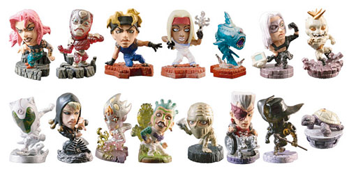 ジョジョの奇妙な冒険 キャラヒーローズ 第5部 後編 16種 キャラ