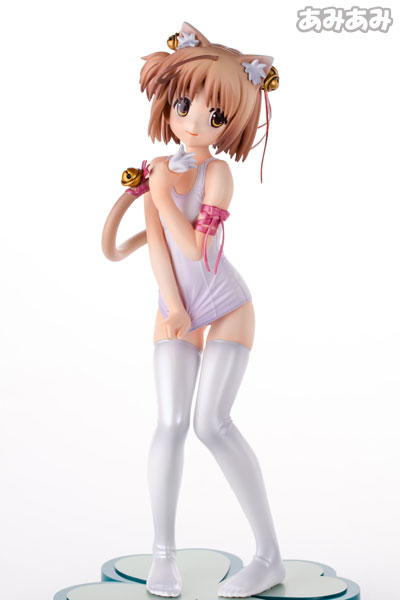 よつのは 猫宮のの -ねこみみスク水オーバーニーソ 白ねこVer.- 1/6