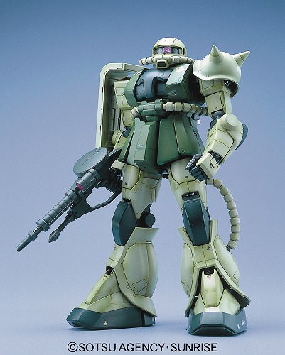 PG 1/60 MS-06F ザクII （量産機）プラモデル