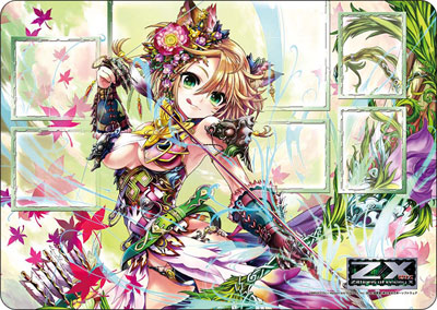 ラバープレイマット Z/X -Zillions of enemy X- 「翠弓の射手フィーユ