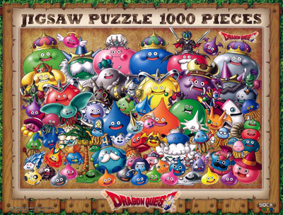 新品 ドラゴンクエスト ジグソーパズル 〜モンスター集合編〜 1000