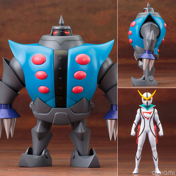 新造人間キャシャーン』からキャシャーンとルナがソフビシリーズ