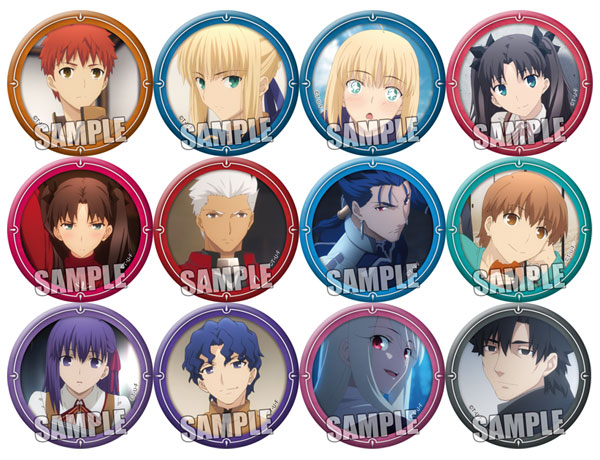 Fate/stay night [UBW] トレーディング缶バッジ 12個入りBOX