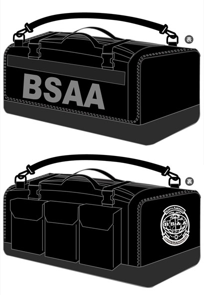 BIOHAZARD BSAA ダッフルバッグ ブラック[カプコン]《在庫切れ》