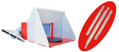 Red Cyclone L スプレーブース LEDライト付き Amazon | エアテックス