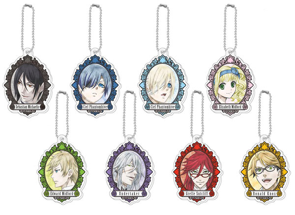 黒執事 黒執事展 アクリルキーホルダー 色紙 シール まとめ売り 黒執事