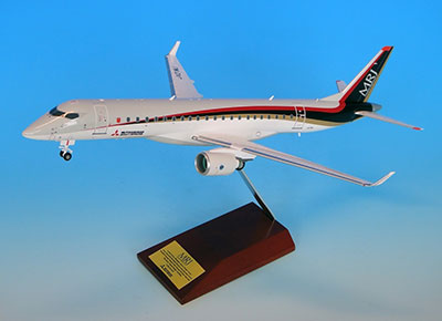 三菱航空機 MRJ90 JA21MJ 1:100 模型 1/100 Mitsubishi MRJ90(MRJ200
