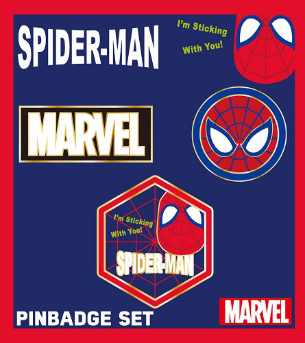 マーベル ポップアイコン/ ピンバッジセット スパイダーマン[イン