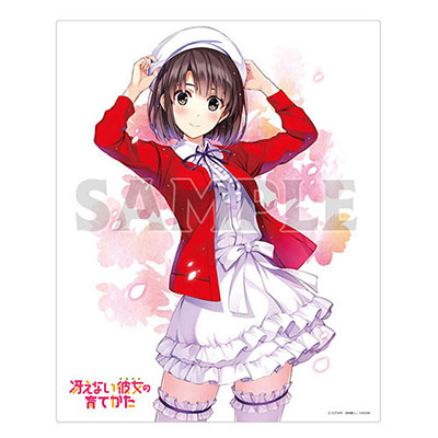 冴えない彼女の育てかた 加藤恵 キャンバスアート クリアファイル他セット