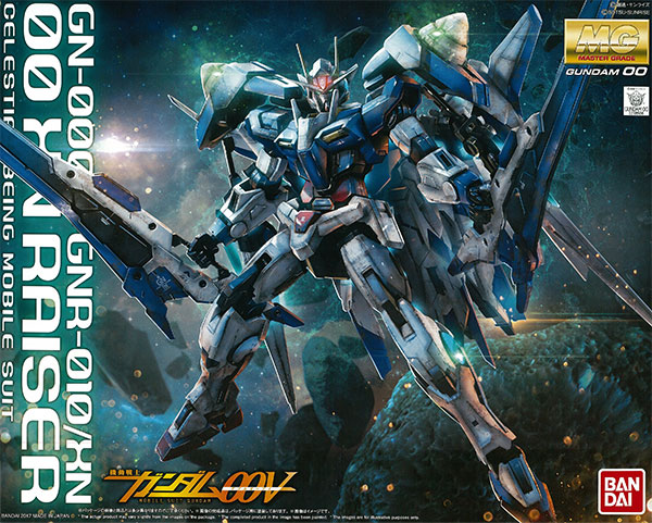 中古】(本体A-/箱B)MG 1/100 ダブルオーザンライザー プラモデル