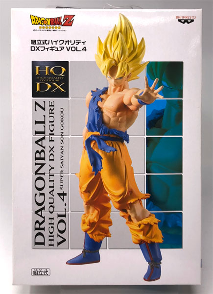 組立式DXハイクオリティフィギュア 4種 ドラゴンボールZ 組立式ハイ