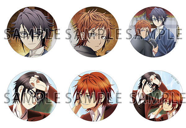 100ビジュ 缶バッジ 伏見猿比古 73 K 100ビジュ 缶バッジ 伏見猿比古