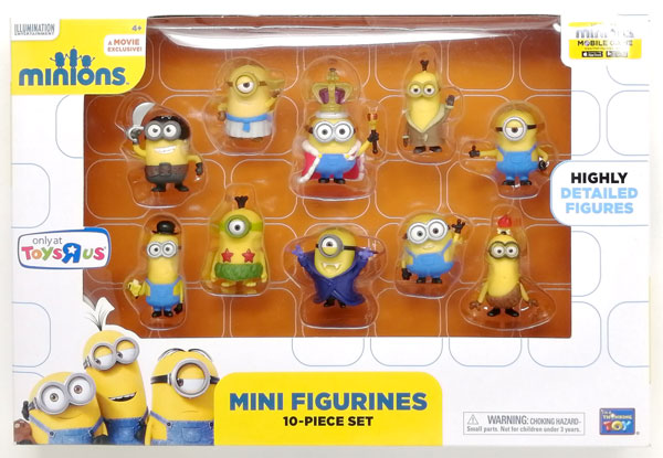 ミニオンズ ミニフィギュア10体セット (トイザらス限定)